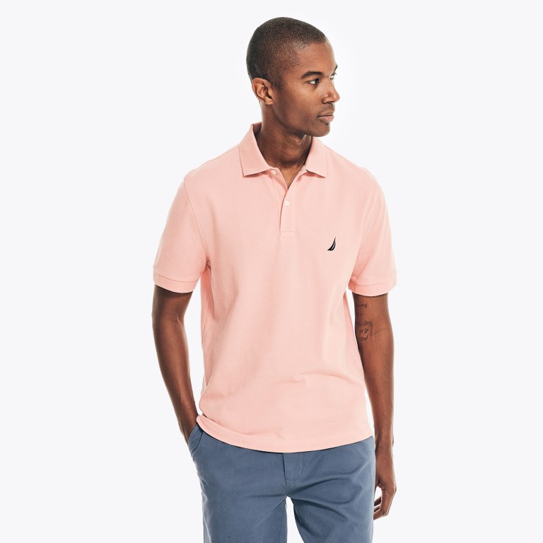 Comprar Camisa Polo Nautica Classic Fit Deck Hombre Burdeos